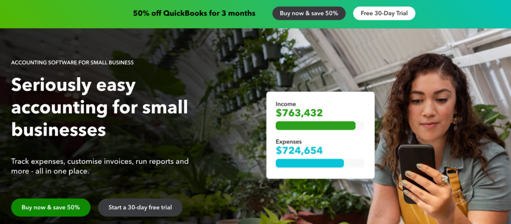 QuickBooks_landing_page_example