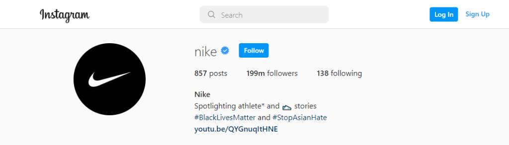 nike_instagram_account