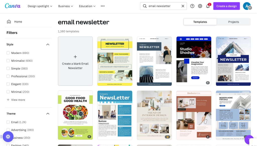 canva_newsletter_builder